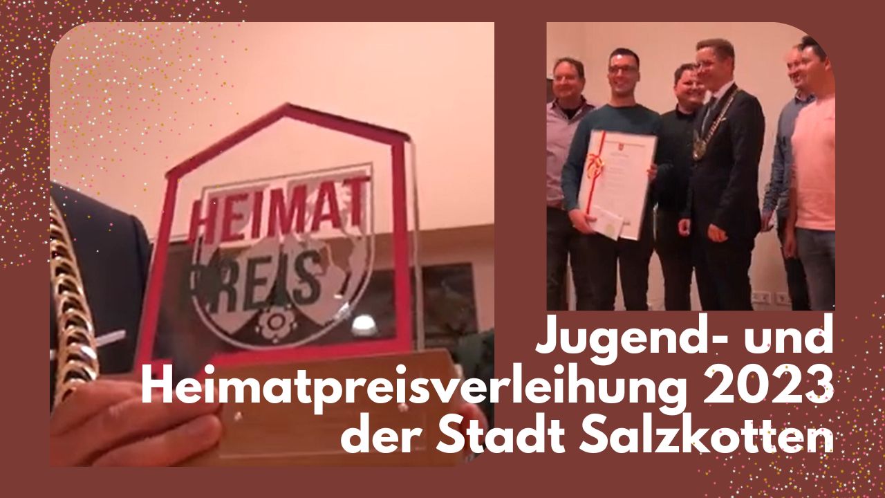 Jugend- und Heimatpreisverleihung der Stadt Salzkotten