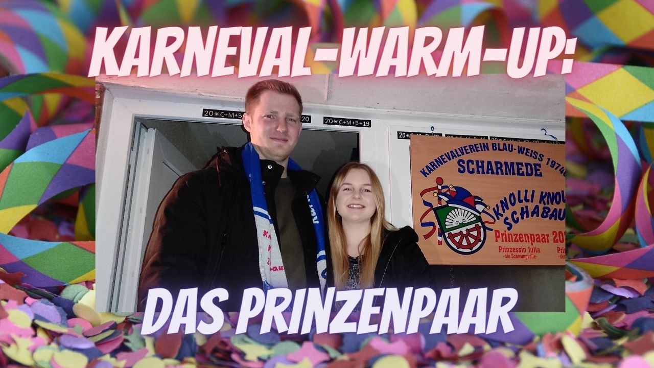 Karneval-Warm-up: Das Prinzenpaar