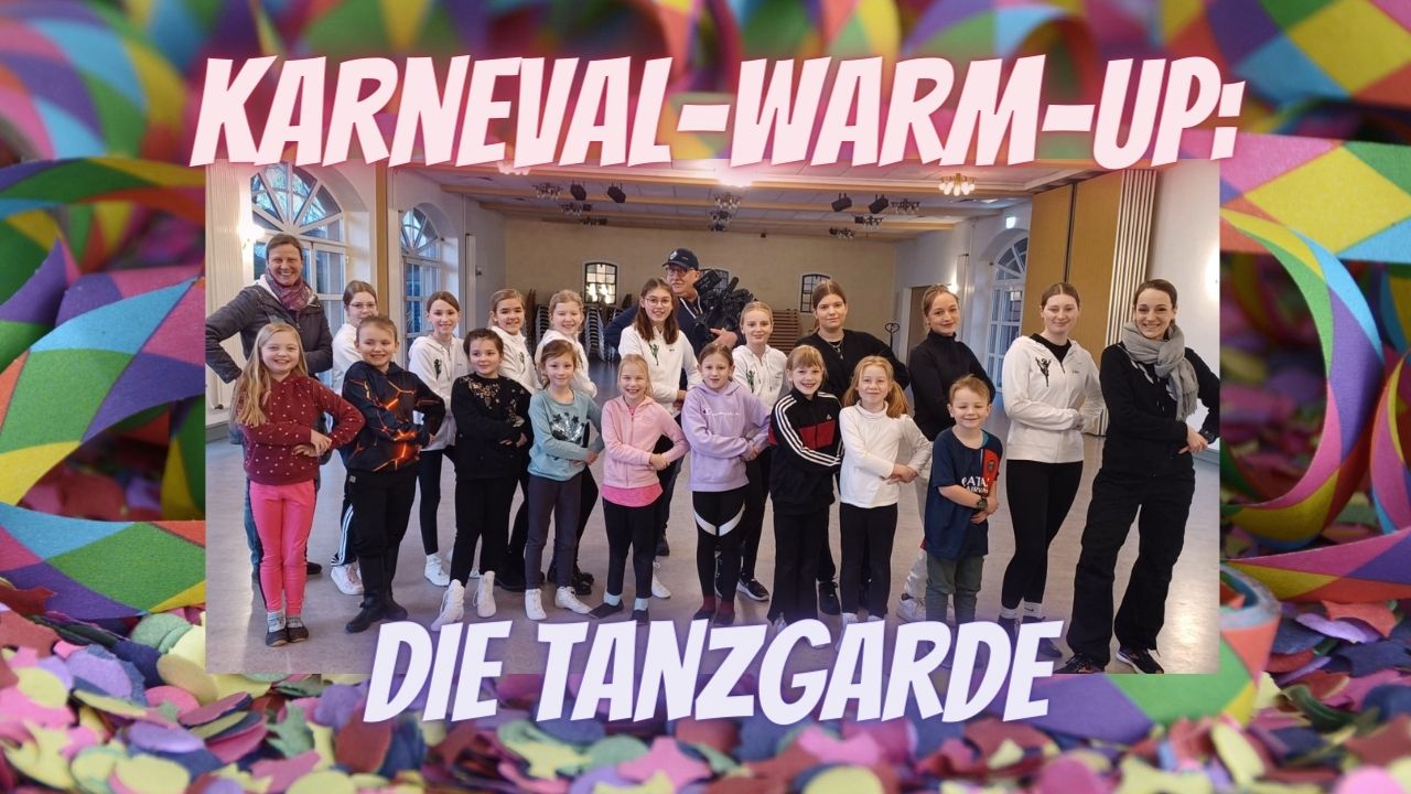 Karneval-Warm-Up: Die Tanzgarde