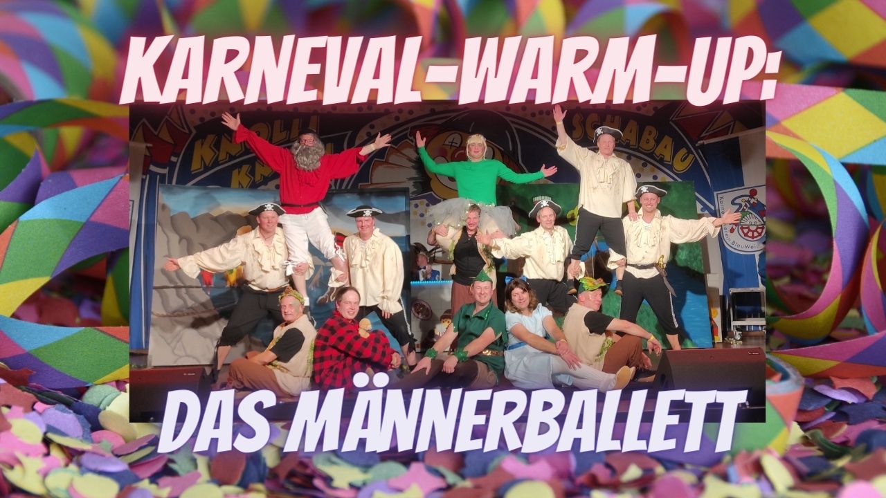 Karneval-Warm-up: Das Männerballett