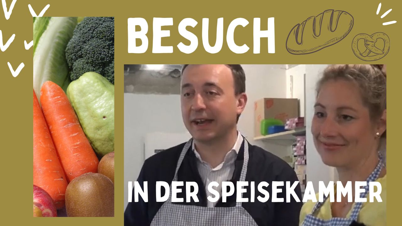 Besuch in der Speisekammer