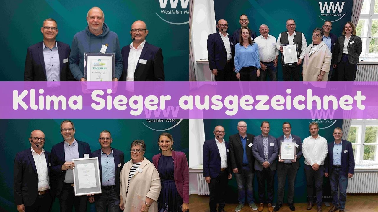 Klima Sieger ausgezeichnet