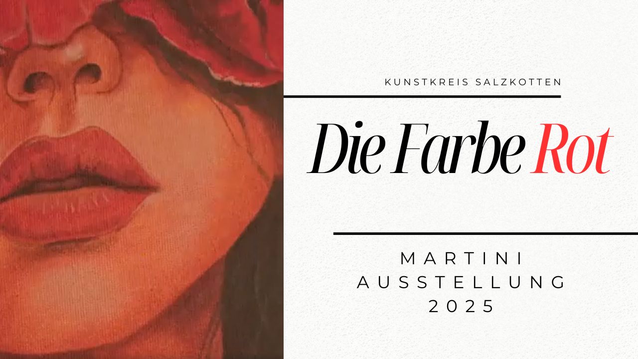 Die Farbe Rot – Ausstellung Martini 2025