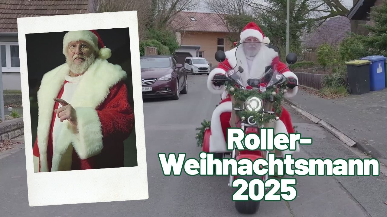 Roller-Weihnachtsmann 2025