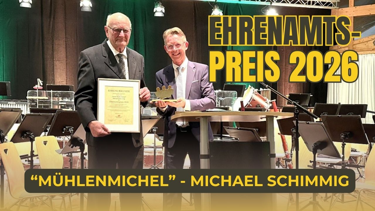 „Mühlenmichel“ mit Ehrenamtspreis 2026