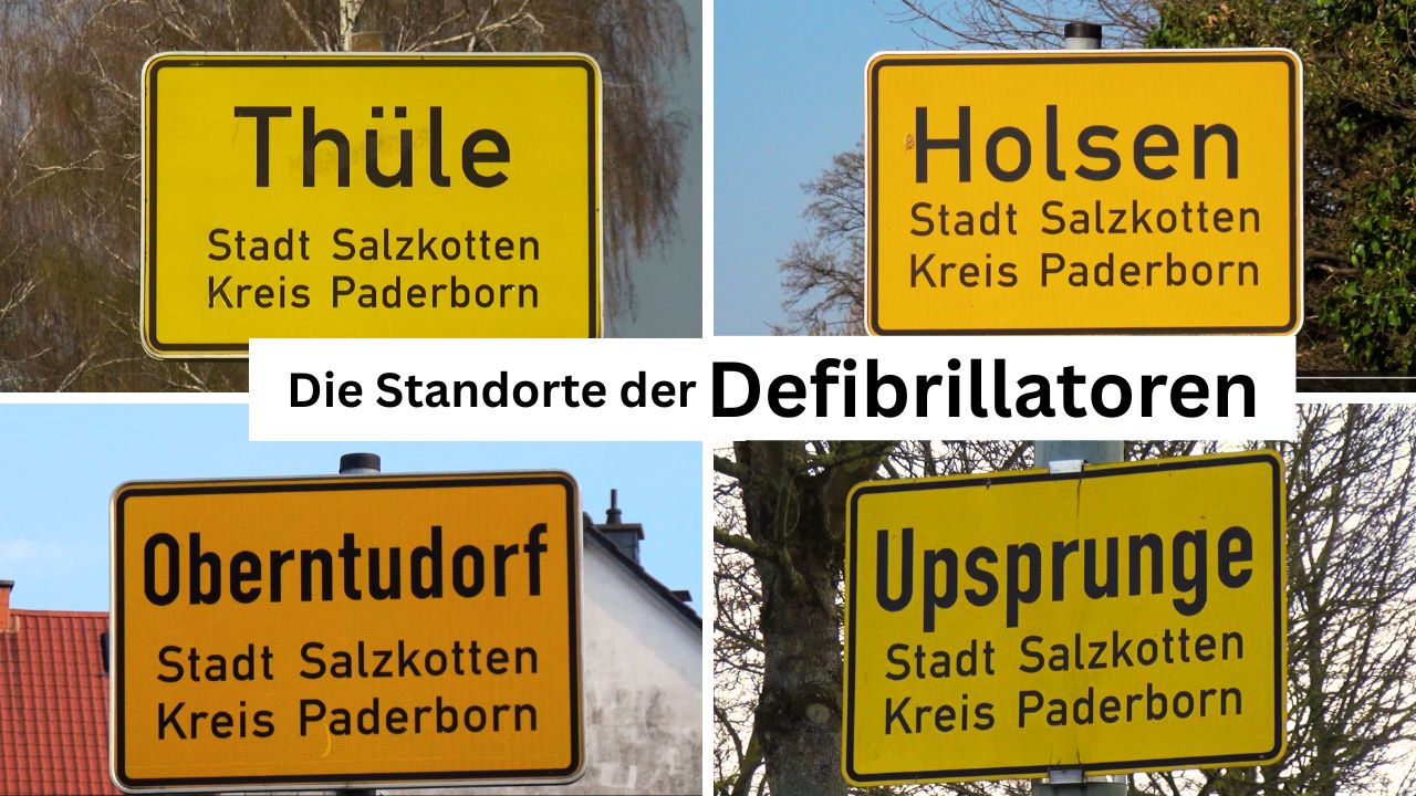 Die Standorte der Defibrillatoren (2)
