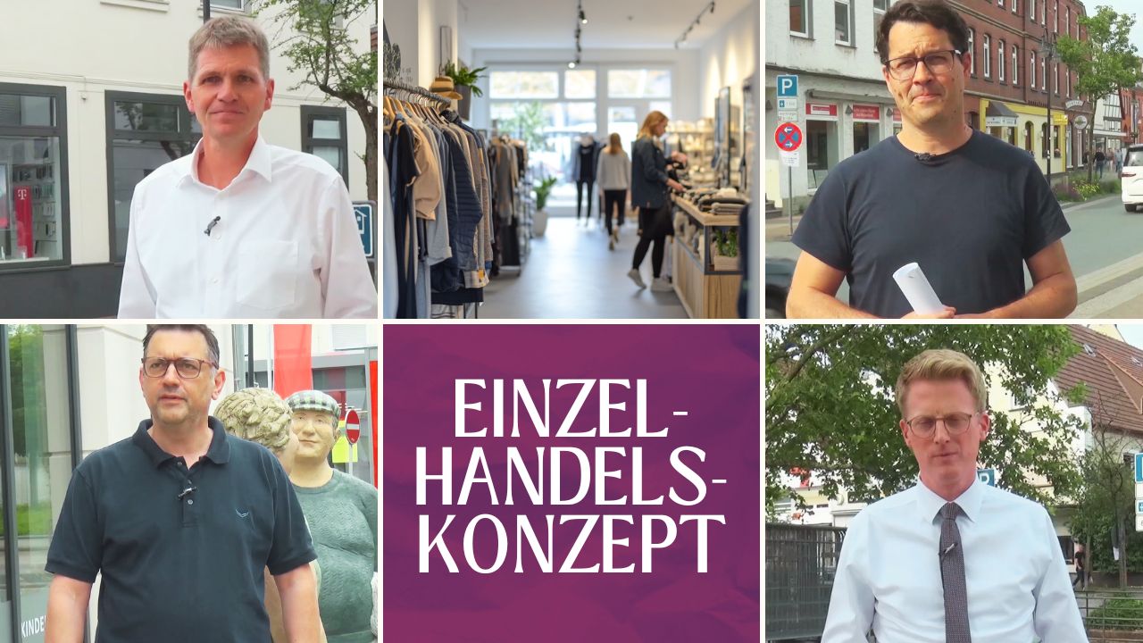 Das Einzelhandelskonzept der Stadt ist in die Jahre gekommen