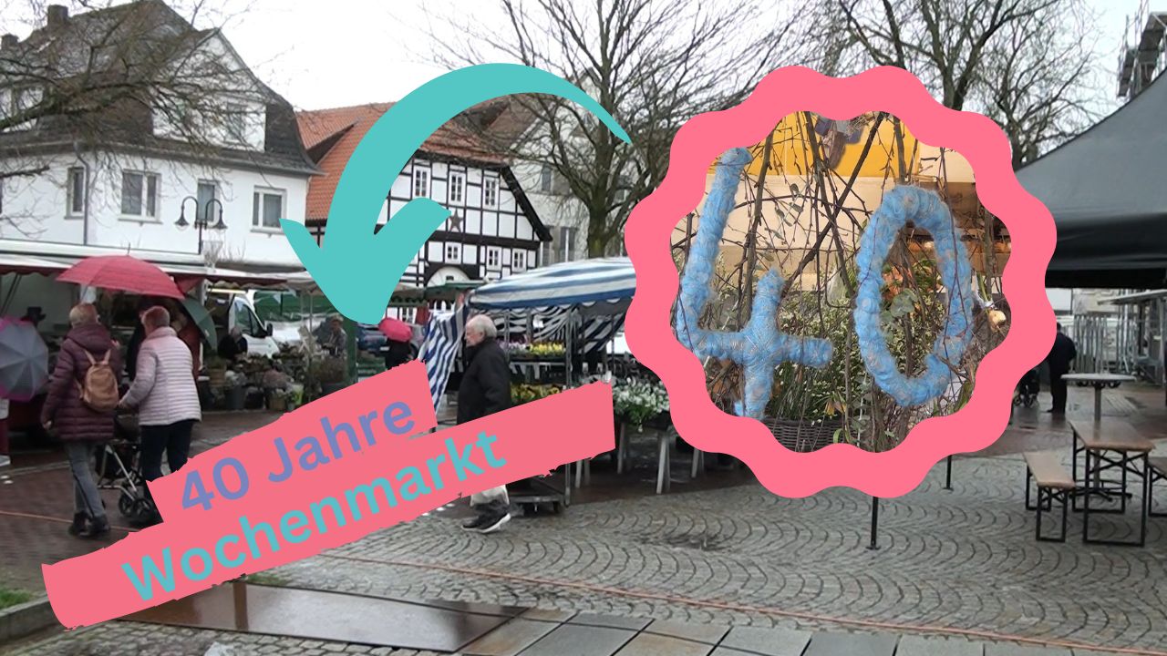40 Jahre Wochenmarkt