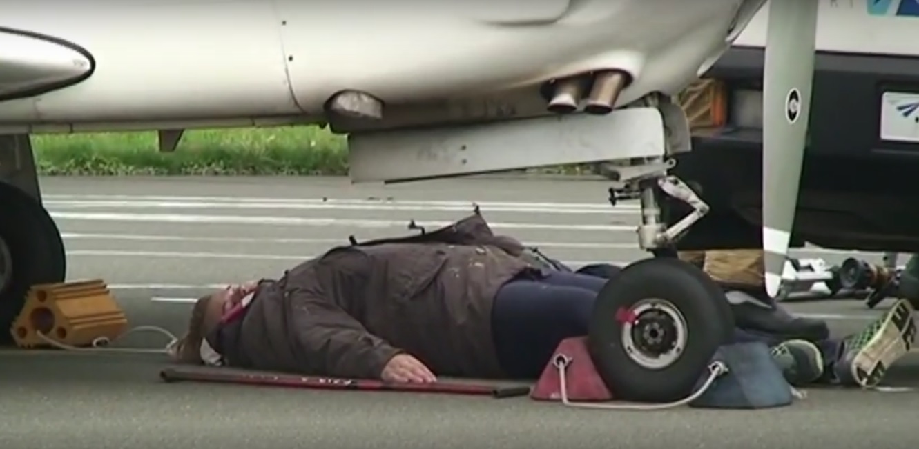 Notfallübung am Airport PAD