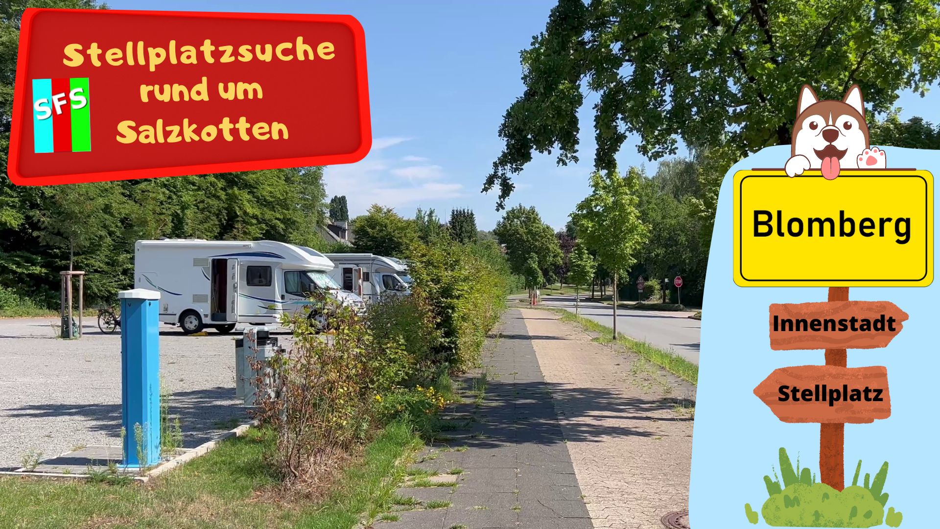 Wohnmobil-Stellplatz in Blomberg