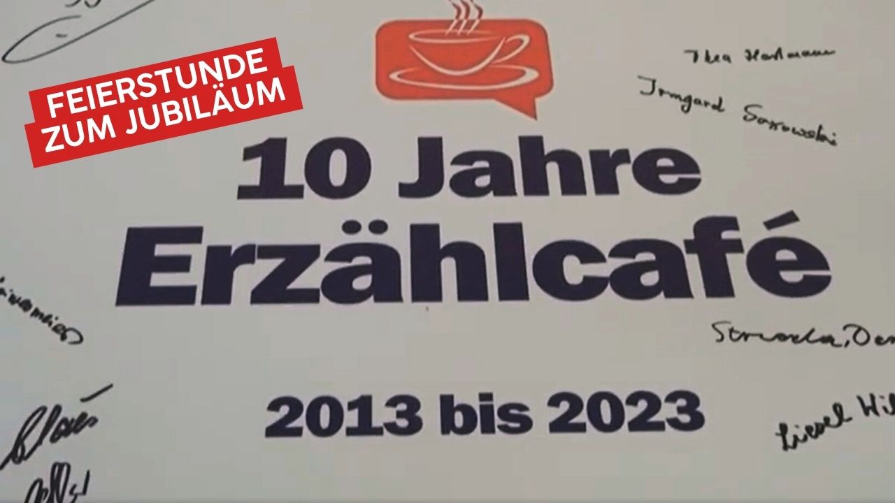 Erzählcafe – eine 10jährige Erfolgsgeschichte