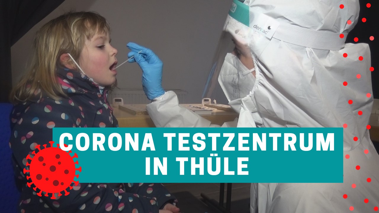 Corona Testzentrum in Thüle
