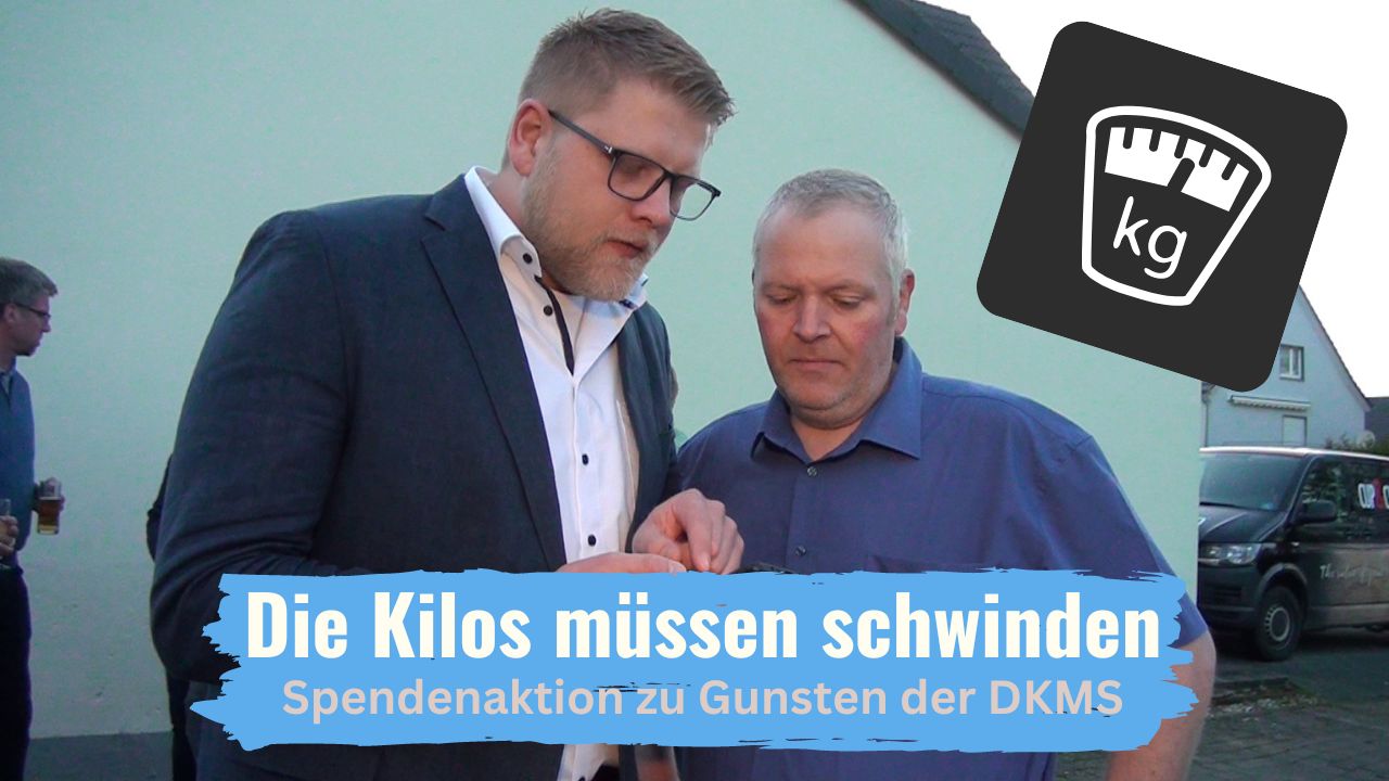 Die Kilos müssen schwinden