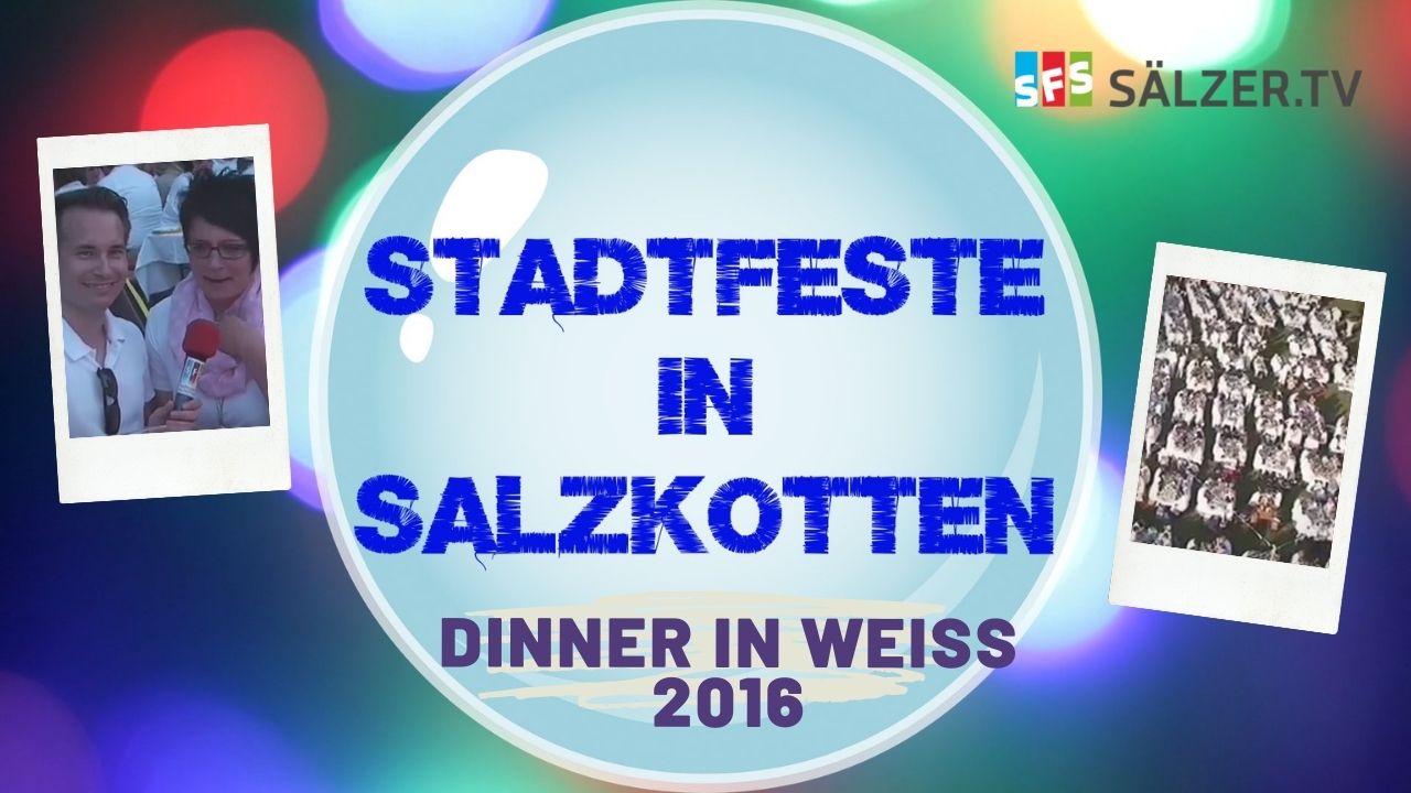 Dinner in weiß 2016