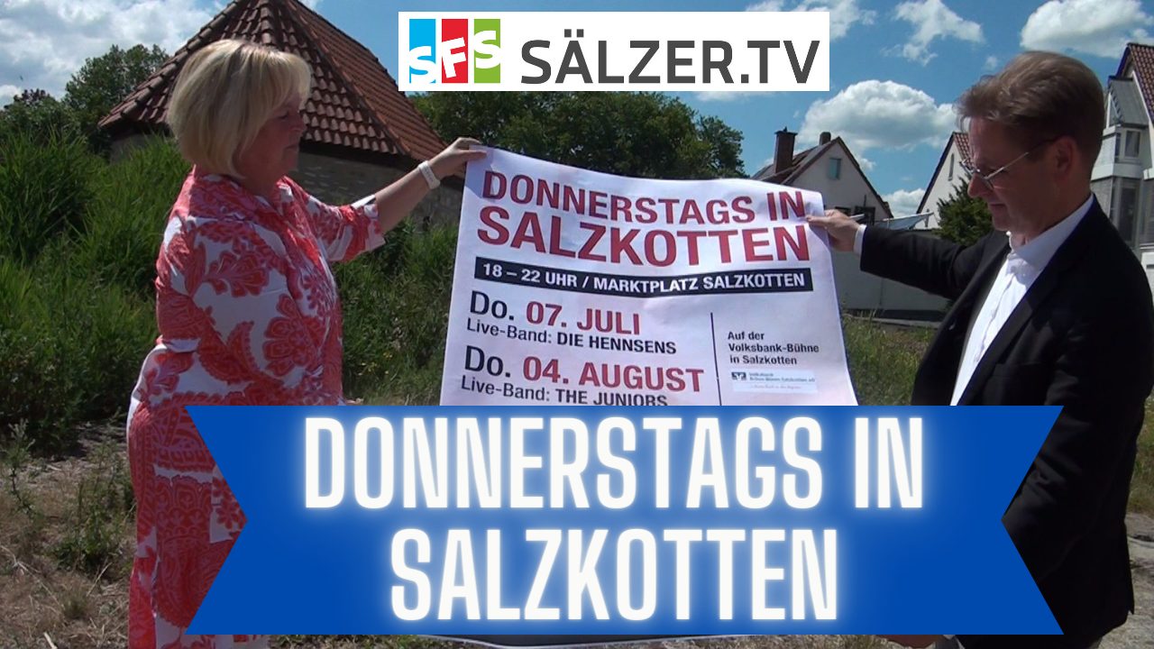 Donnerstags in Salzkotten – Es geht wieder los!