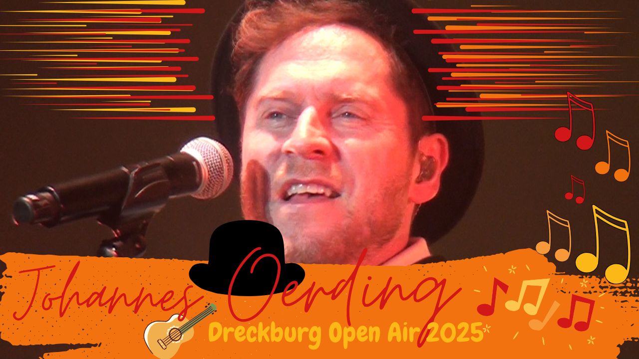 Johannes Oerding an der Dreckburg
