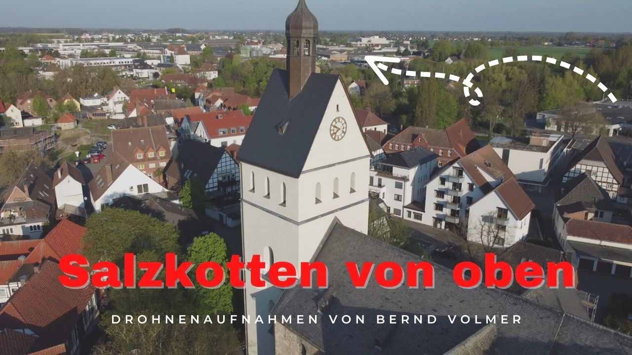 Salzkotten von oben