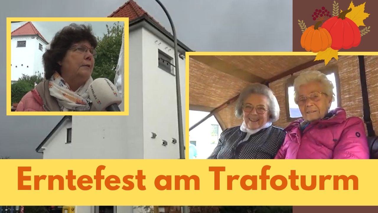 Erntefest am alten Trafoturm in Holsen