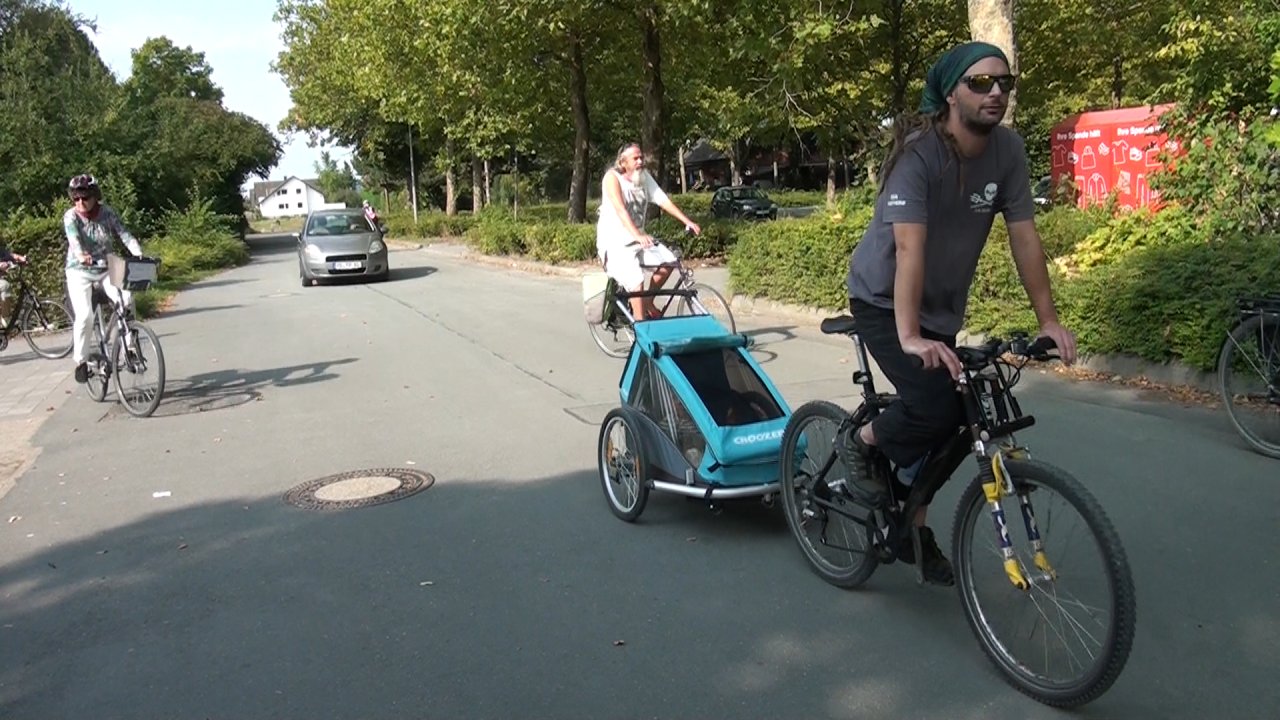 Fahrrad-Demo in Salzkotten