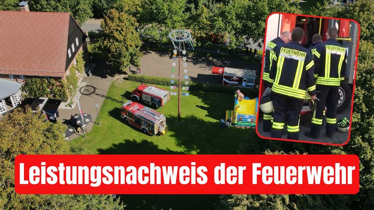 Leistungsnachweis der Feuerwehr