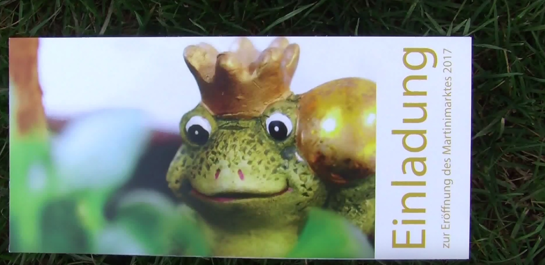 Froschkönig statt Sankt Martin