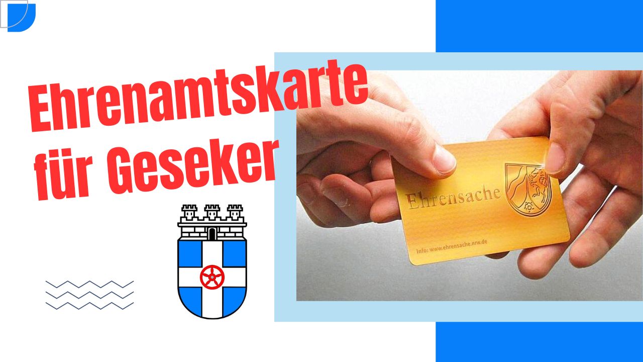 Ehrenamtskarte für Geseker