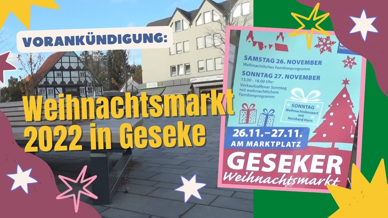 Weihnachtsmarkt 2022 in Geseke