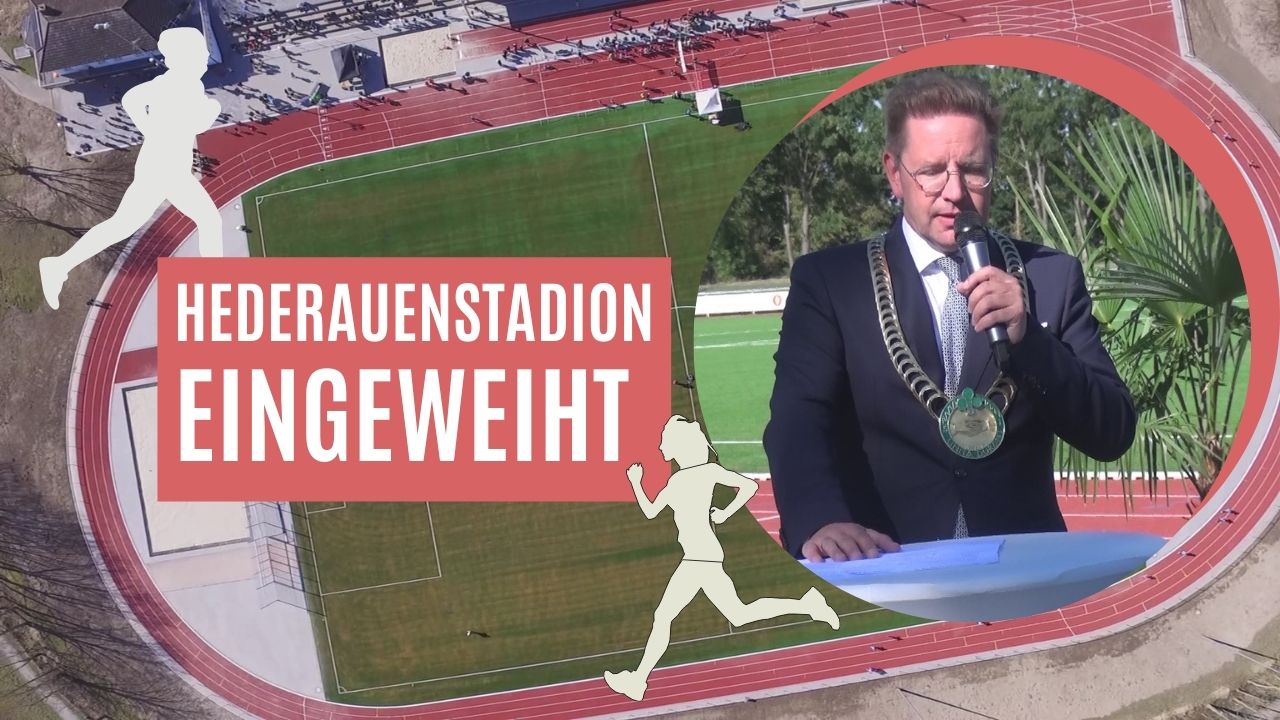 Hederauenstadion eingeweiht