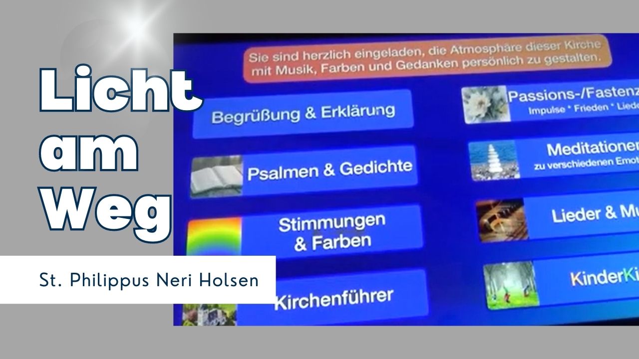 Licht am Weg – Kirche St. Philippus Neri