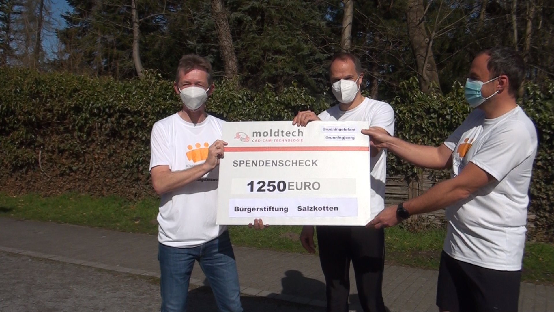 1250 Euro für die Bürgerstiftung