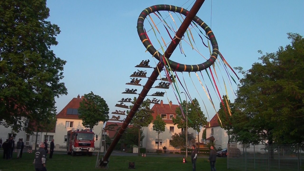 Maibaumsetzen 2019