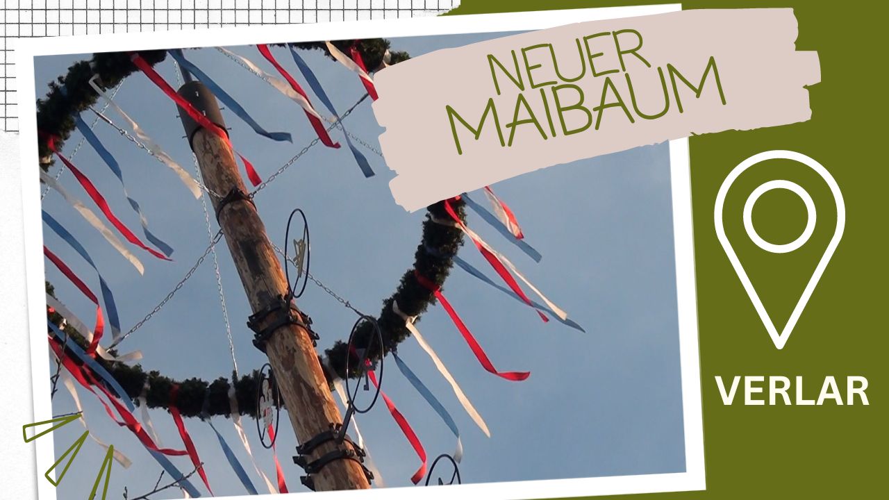 Neuer Maibaum für Verlar