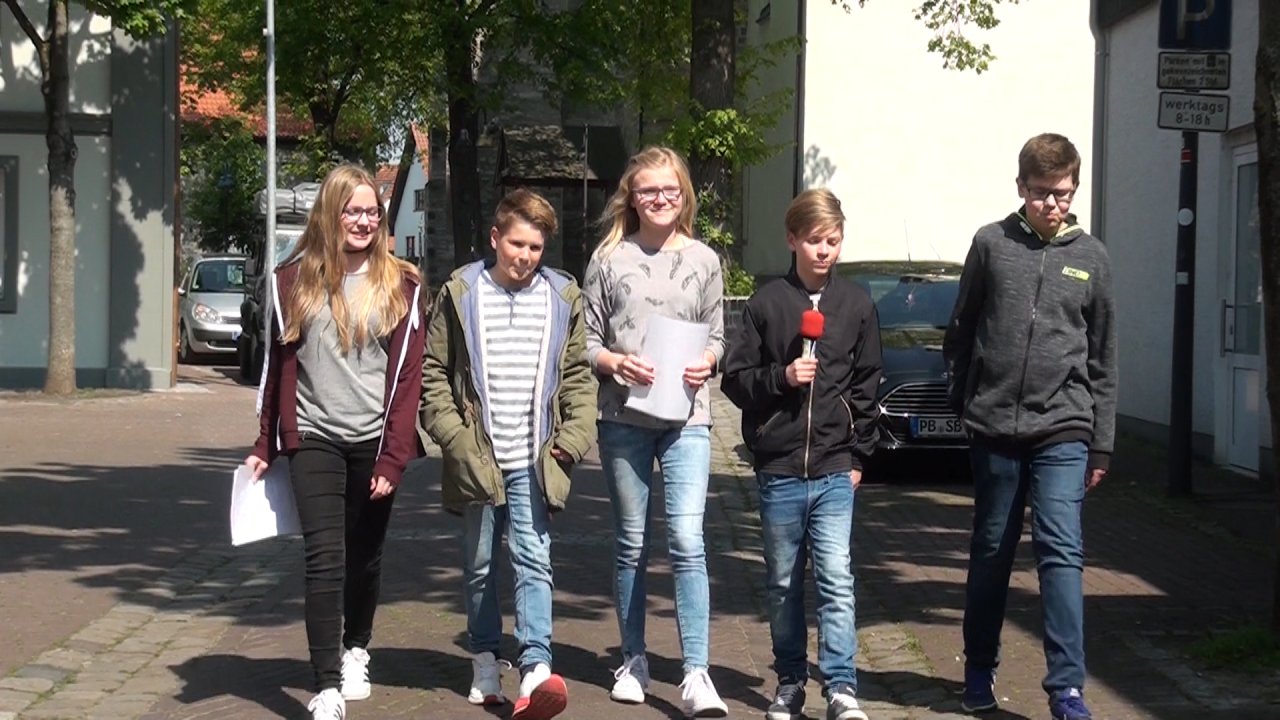 Geseker Gymnasiasten interviewen Persönlichkeiten der Sälzerstadt
