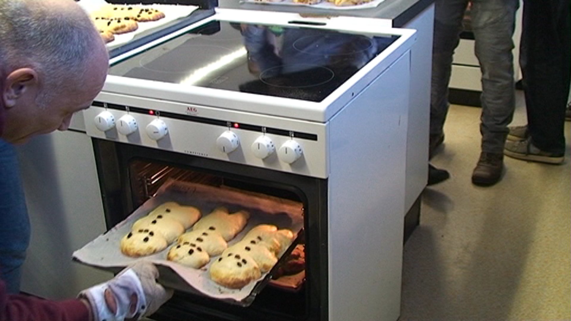 PapaKindBacken an der Sekundarschule in Geseke