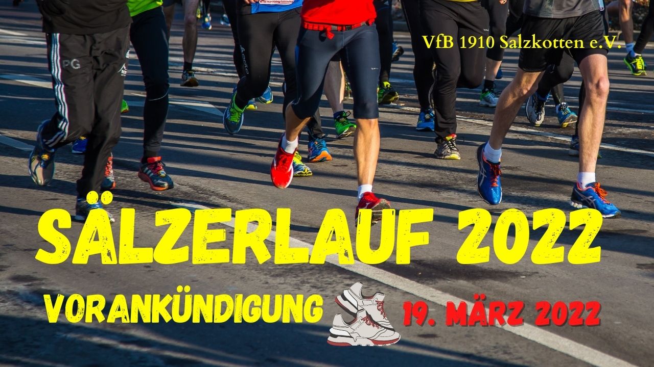Sälzerlauf 2022 -Vorankündigung-