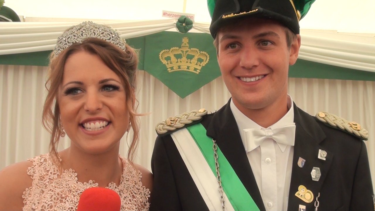 Junges Königspaar regiert in Verne – Schützenfest 2017