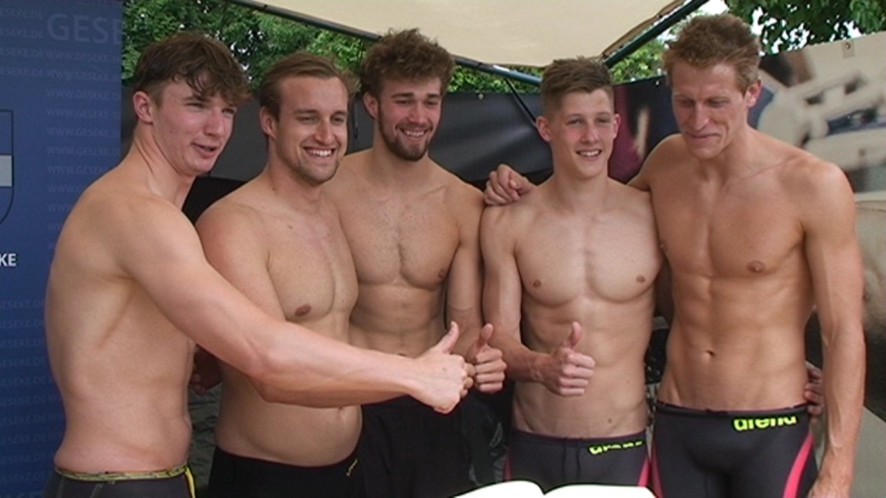 Rekordversuch beim Geseker Schwimmfest