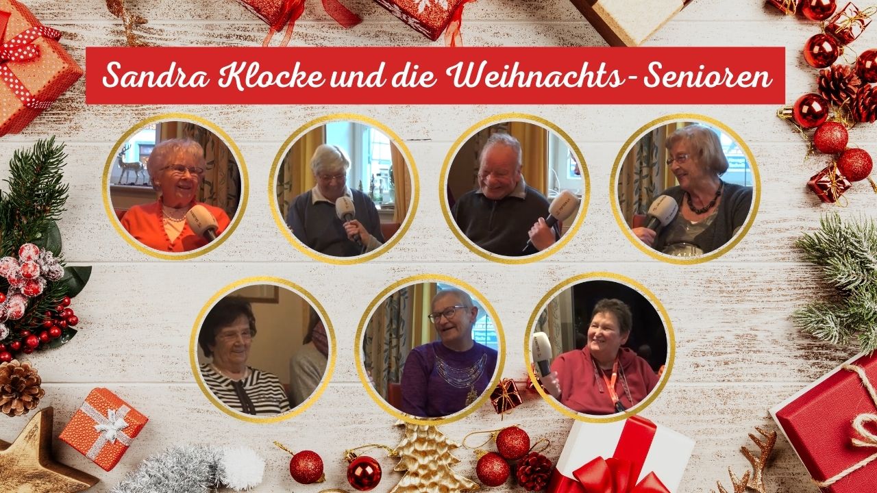 Sandra Klocke und die Weihnachts-Senioren