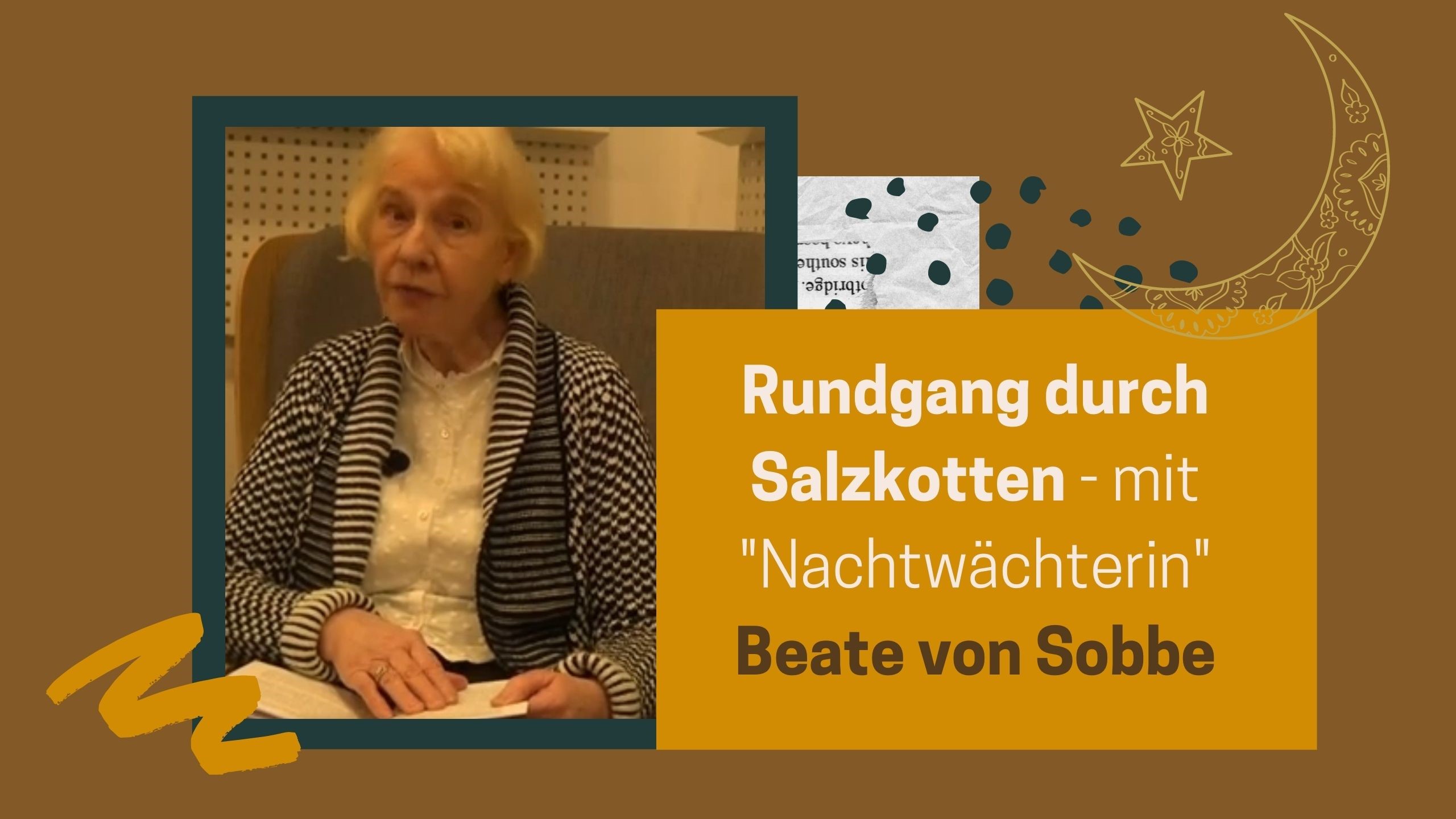 Rundgang durch Salzkotten – mit „Nachtwächterin“ Beate von Sobbe