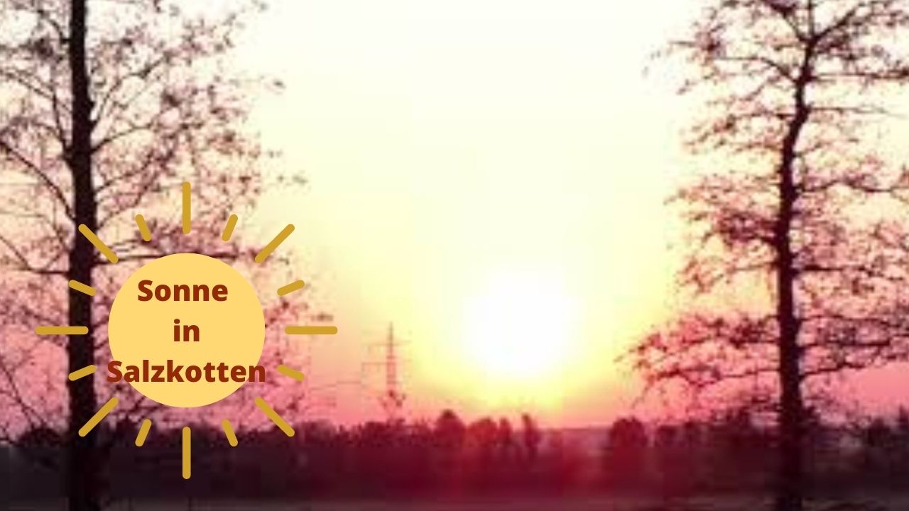 Sonnenaufgang, Sonnenuntergang