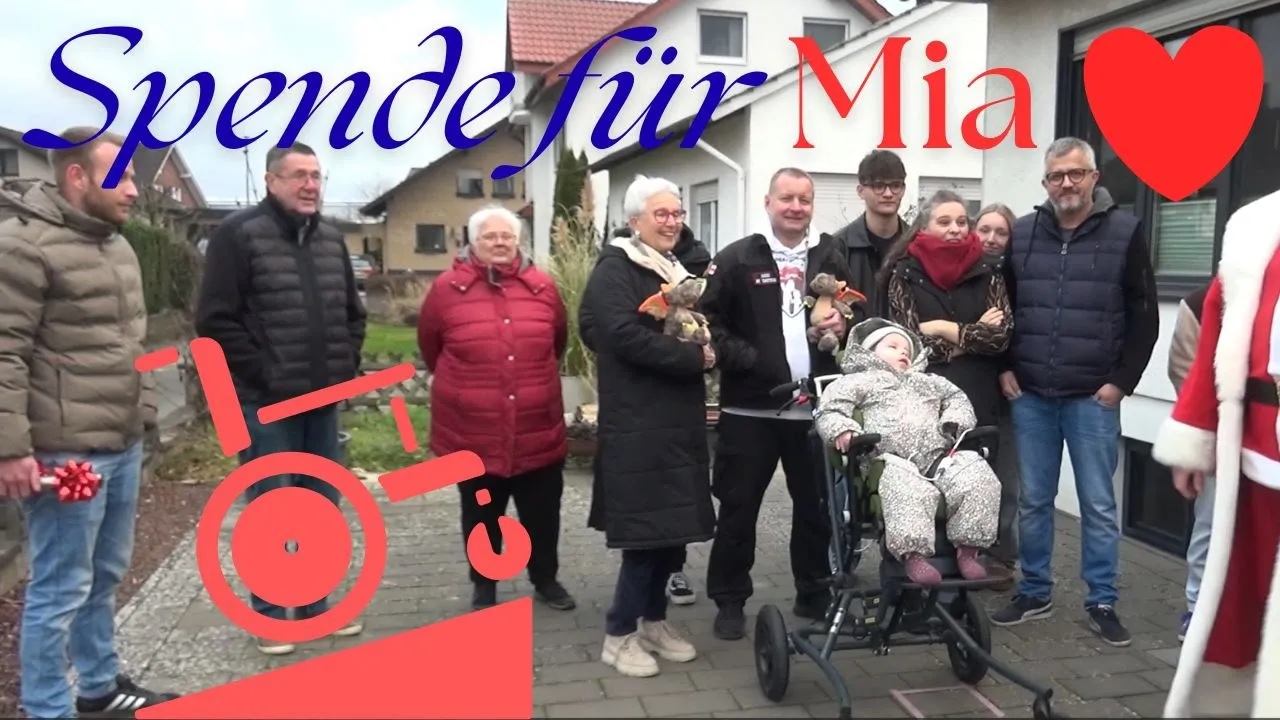 Spendenübergabe Mia ❤️