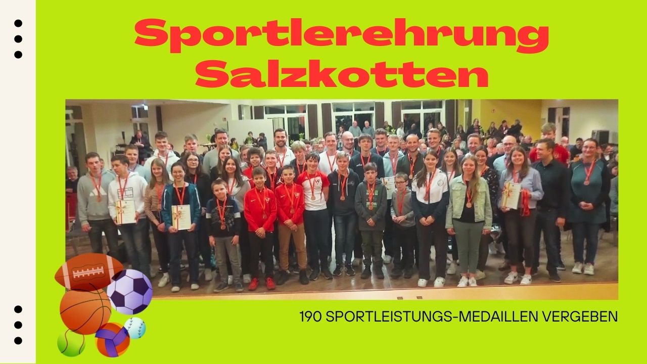 Sportlerehrung Salzkotten