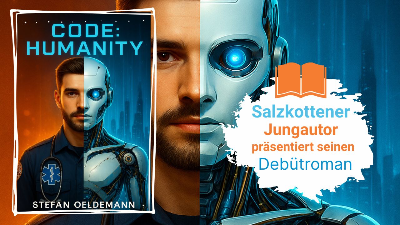 Code:Humanity – Salzkottener Jungautor präsentiert seinen Debütroman