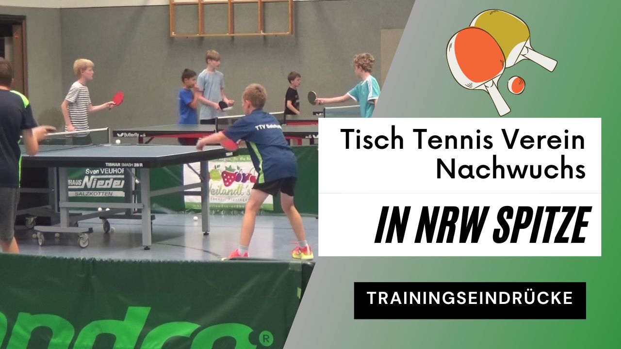 TTV Nachwuchs in NRW Spitze