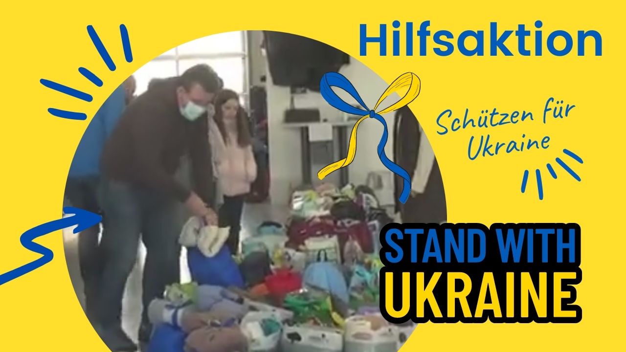 Salzkottener Schützen organisieren Hilfsgüter für die Ukraine