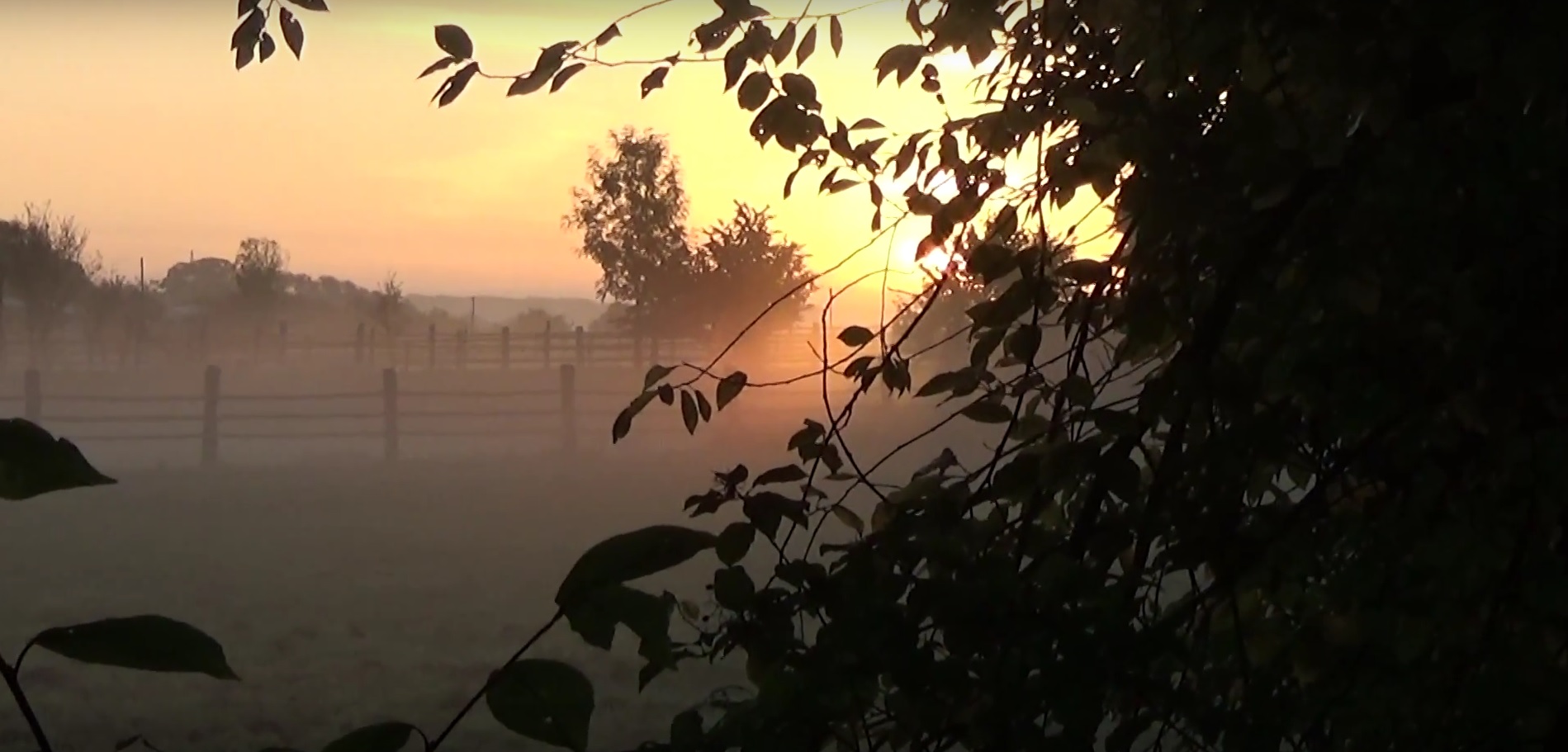 Oktobermorgen an der Heder