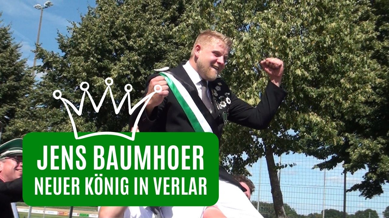 Jens Baumhoer – neuer König von Verlar
