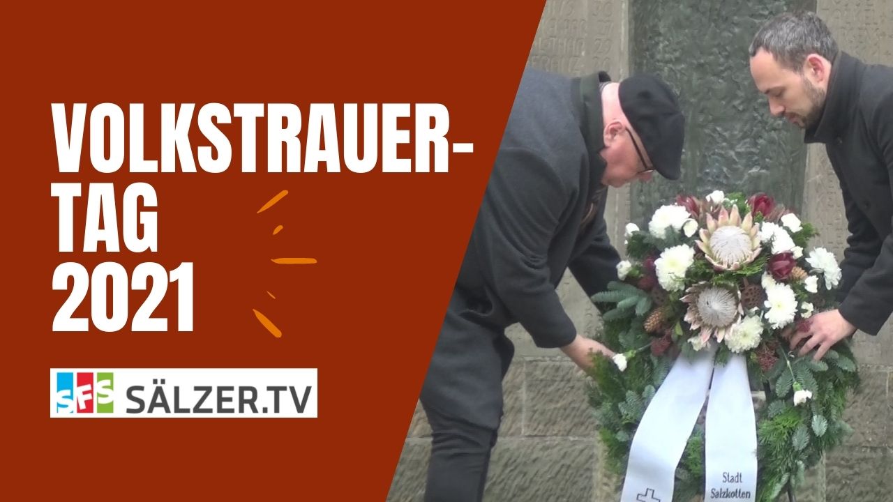 Volkstrauertag – Salzkotten mit einer Gedenkfeier