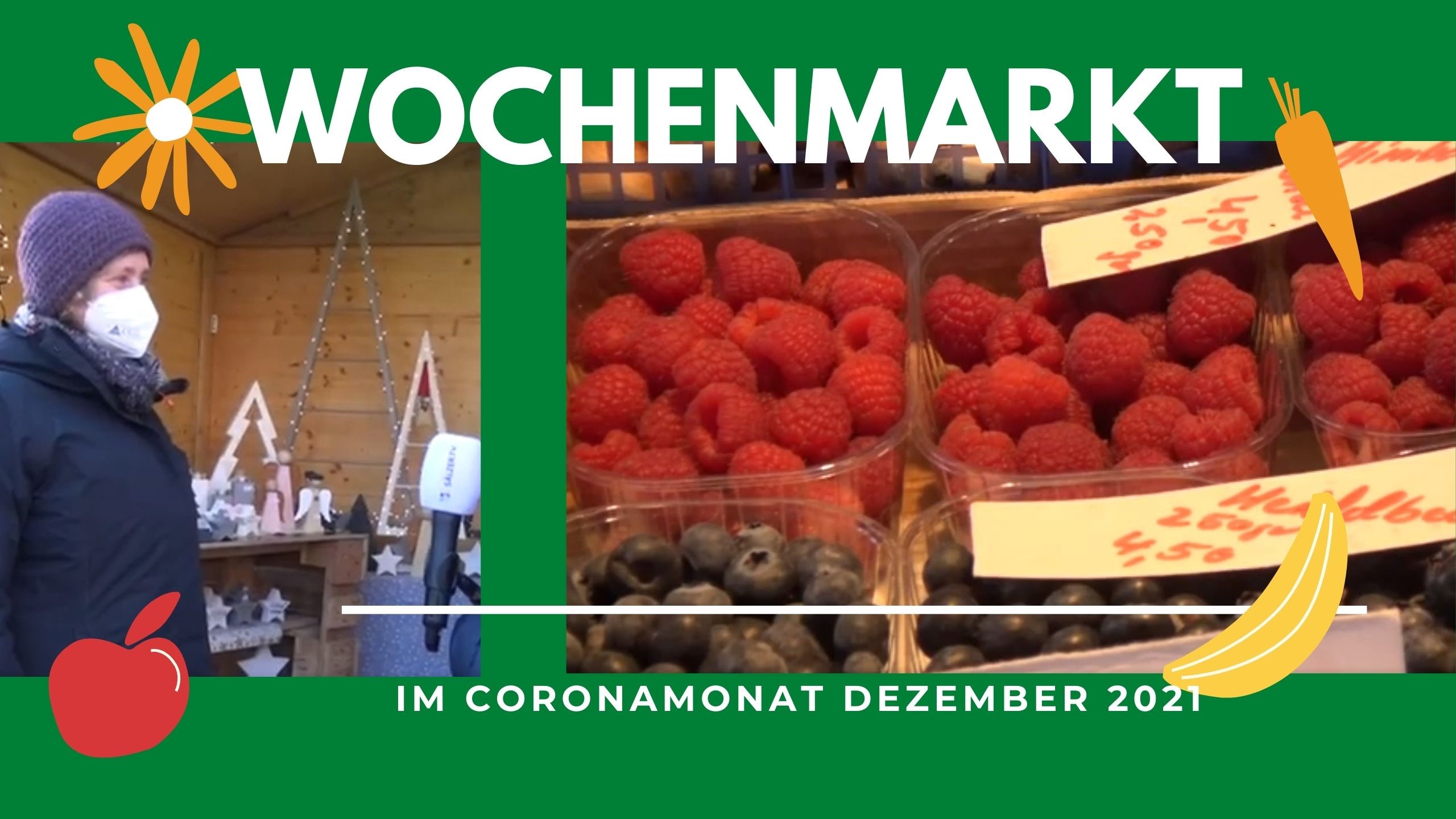 Markttag im Coronamonat Dezember 2021