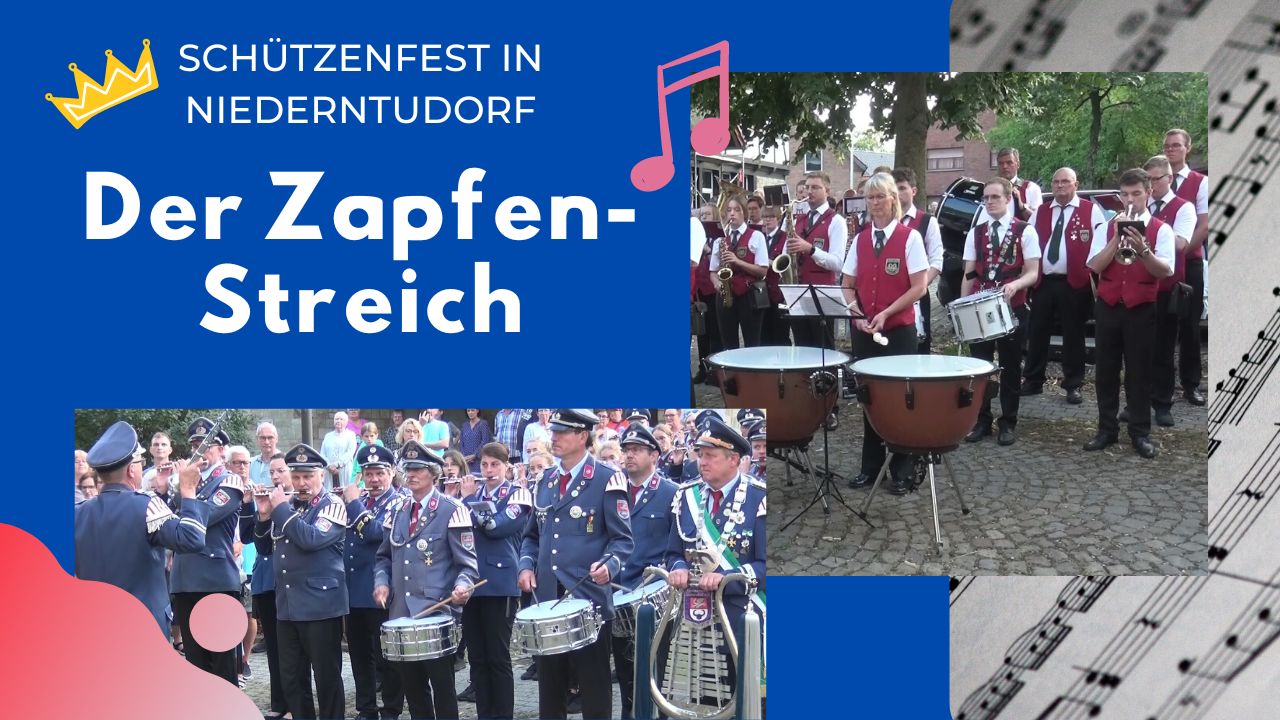 Schützenfest in Niederntudorf – Der Zapfenstreich
